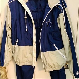 NFL Dallas Cowboys vintage track suit excellent condition